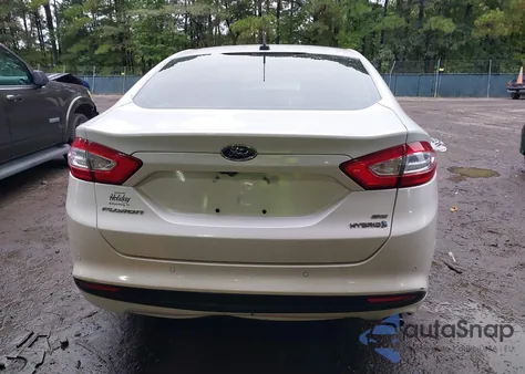 2013 Ford Fusion Hybrid Se from USA, damaged, VIN 3FA6P0LU1DR188415